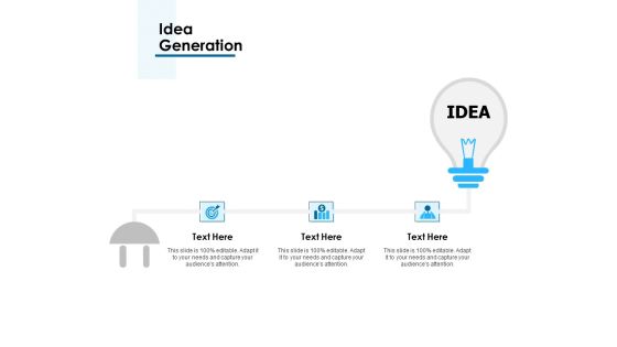 Idea Generation Ppt PowerPoint Presentation Pictures Structure