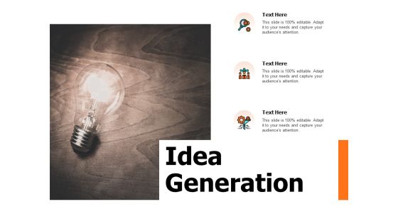 Idea Generation Ppt PowerPoint Presentation Professional Example Topics