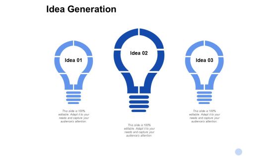 Idea Generation Technology Ppt PowerPoint Presentation Infographic Template Clipart