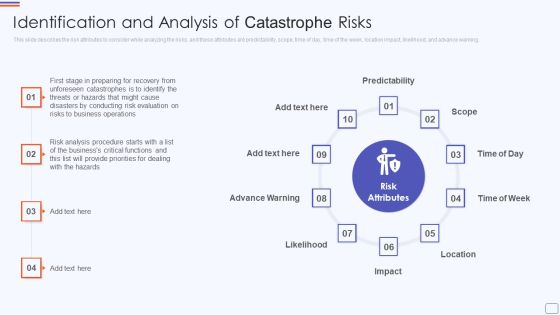 Identification And Analysis Of Catastrophe Recovery Application Plan Professional PDF