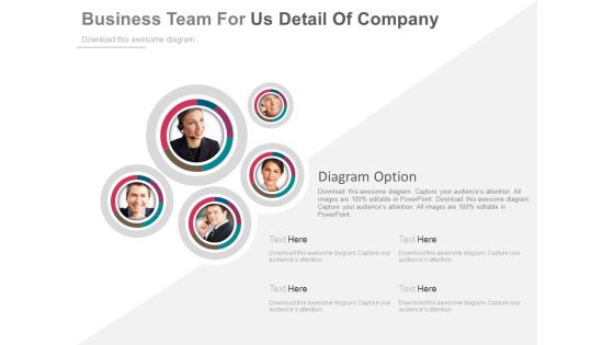 Illustration Of Customer Support Team Powerpoint Slides Illustration Of Customer Support Team Powerpoint Slides