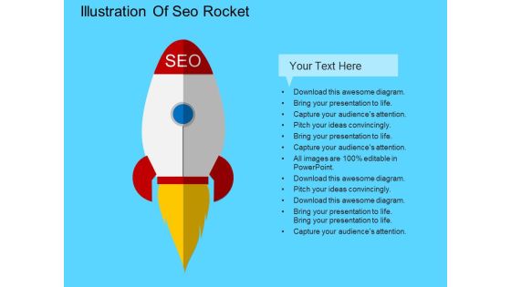 Illustration Of Seo Rocket Powerpoint Templates Illustration Of Seo Rocket Powerpoint Templates