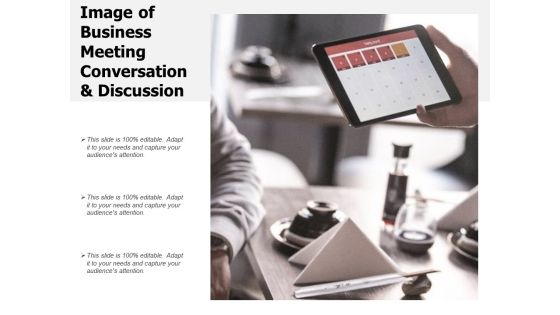 Image Of Business Meeting Conversation And Discussion Ppt PowerPoint Presentation Infographic Template Icons Image Of Business Meeting Conversation And Discussion Ppt PowerPoint Presentation Infographic Template Icons