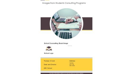 Images From Students Consulting Programs Template 98 One Pager Documents Images From Students Consulting Programs Template 98 One Pager Documents