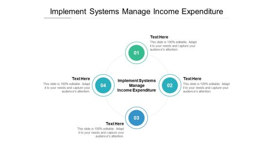 Implement Systems Manage Income Expenditure Ppt PowerPoint Presentation Icon Cpb Pdf Implement Systems Manage Income Expenditure Ppt PowerPoint Presentation Icon Cpb Pdf