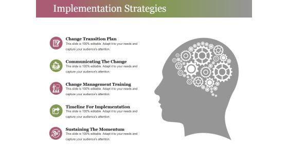 Implementation Strategies Ppt PowerPoint Presentation Show