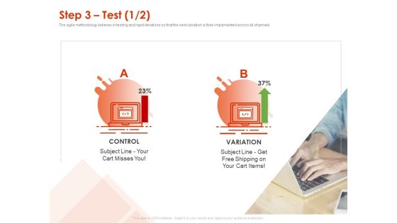 Implementing Agile Marketing In Your Organization Step 3 Test Ppt Model Brochure PDF Implementing Agile Marketing In Your Organization Step 3 Test Ppt Model Brochure PDF