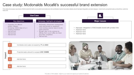 Implementing Brand Extension Initiatives For Apple Company Case Study Mcdonalds Mccafes Successful Brand Slides PDF