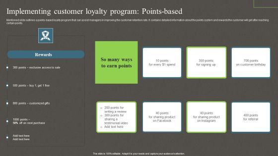 Implementing Customer Loyalty Program Points Based Ppt PowerPoint Presentation File Portfolio PDF Implementing Customer Loyalty Program Points Based Ppt PowerPoint Presentation File Portfolio PDF