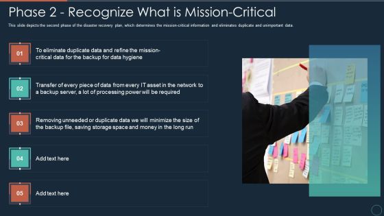 Implementing DRP IT Phase 2 Recognize What Is Mission Critical Ppt PowerPoint Presentation Icon Portrait PDF Implementing DRP IT Phase 2 Recognize What Is Mission Critical Ppt PowerPoint Presentation Icon Portrait PDF