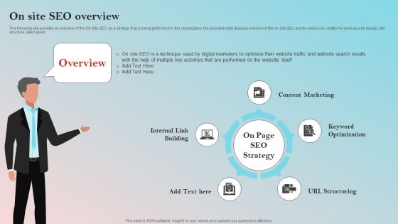 Implementing On Site Seo Strategy To Expand Customer Reach On Site Seo Overview Designs PDF Implementing On Site Seo Strategy To Expand Customer Reach On Site Seo Overview Designs PDF