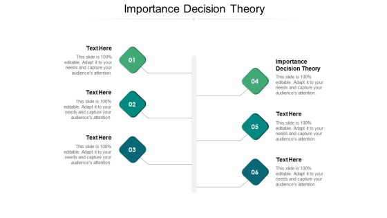 Importance Decision Theory Ppt PowerPoint Presentation Professional Background Image Cpb Importance Decision Theory Ppt PowerPoint Presentation Professional Background Image Cpb