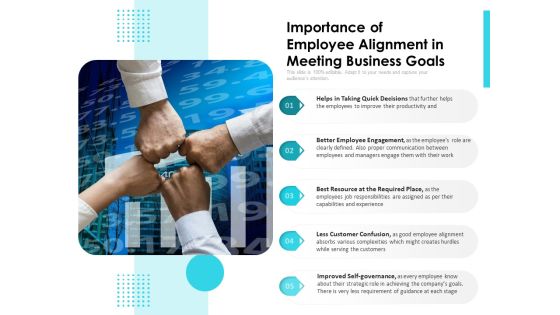 Importance Of Employee Alignment In Meeting Business Goals Ppt PowerPoint Presentation Visual Aids Pictures PDF Importance Of Employee Alignment In Meeting Business Goals Ppt PowerPoint Presentation Visual Aids Pictures PDF