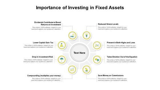 Importance Of Investing In Fixed Assets Ppt PowerPoint Presentation Pictures Graphics Download