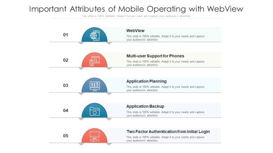 Important Attributes Of Mobile Operating With Webview Ppt PowerPoint Presentation Inspiration Icon PDF Important Attributes Of Mobile Operating With Webview Ppt PowerPoint Presentation Inspiration Icon PDF