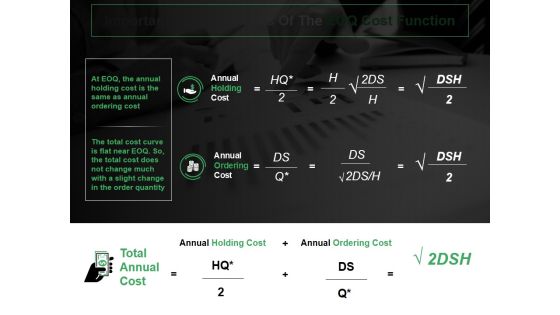 Important Characteristics Of The Eoq Cost Function Ppt PowerPoint Presentation Diagram Images Important Characteristics Of The Eoq Cost Function Ppt PowerPoint Presentation Diagram Images