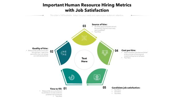 Important Human Resource Hiring Metrics With Job Satisfaction Ppt PowerPoint Presentation Pictures Slideshow PDF Important Human Resource Hiring Metrics With Job Satisfaction Ppt PowerPoint Presentation Pictures Slideshow PDF