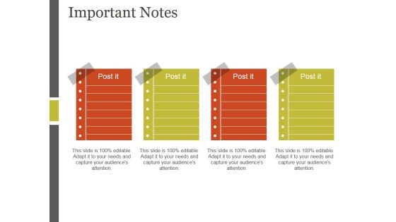 Important Notes Ppt PowerPoint Presentation File Slideshow Important Notes Ppt PowerPoint Presentation File Slideshow