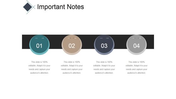 Important Notes Ppt PowerPoint Presentation Slides Slideshow