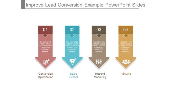 Improve Lead Conversion Example Powerpoint Slides Improve Lead Conversion Example Powerpoint Slides