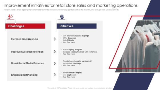 Improvement Initiatives For Retail Store Sales And Marketing Operations Retail Outlet Operations Graphics PDF Improvement Initiatives For Retail Store Sales And Marketing Operations Retail Outlet Operations Graphics PDF