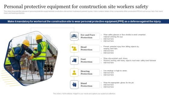 Improvement Of Safety Performance At Construction Site Personal Protective Equipment Mockup PDF Improvement Of Safety Performance At Construction Site Personal Protective Equipment Mockup PDF