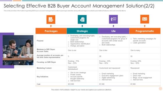 Improving Lead Generation Selecting Effective B2B Buyer Account Management Solution Brochure PDF Improving Lead Generation Selecting Effective B2B Buyer Account Management Solution Brochure PDF