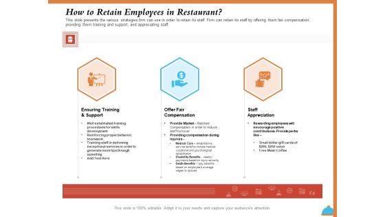 Improving Restaurant Operations How To Retain Employees In Restaurant Ppt PowerPoint Presentation Inspiration Format Ideas PDF Improving Restaurant Operations How To Retain Employees In Restaurant Ppt PowerPoint Presentation Inspiration Format Ideas PDF