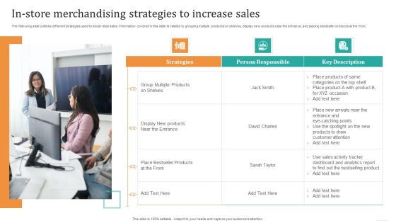 In Store Merchandising Strategies To Increase Sales Mockup PDF In Store Merchandising Strategies To Increase Sales Mockup PDF