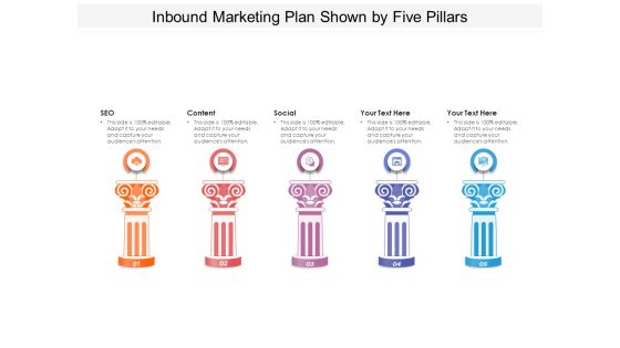 Inbound Marketing Plan Shown By Five Pillars Ppt PowerPoint Presentation Pictures Show PDF Inbound Marketing Plan Shown By Five Pillars Ppt PowerPoint Presentation Pictures Show PDF