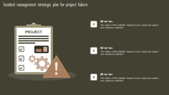 Incident Management Strategic Plan For Project Failure Microsoft PDF