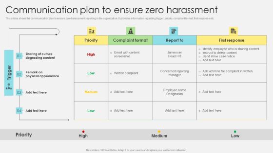 Inclusive Leadership Program Communication Plan To Ensure Zero Harassment Structure PDF Inclusive Leadership Program Communication Plan To Ensure Zero Harassment Structure PDF