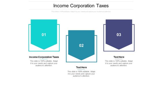 Income Corporation Taxes Ppt PowerPoint Presentation Professional Portrait Cpb Pdf Income Corporation Taxes Ppt PowerPoint Presentation Professional Portrait Cpb Pdf