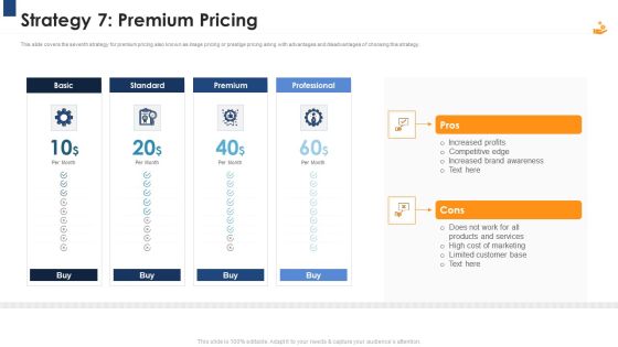 Income Management Tool Strategy 7 Premium Pricing Icons PDF Income Management Tool Strategy 7 Premium Pricing Icons PDF
