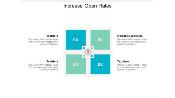 increase open rates ppt powerpoint presentation summary show cpb increase open rates ppt powerpoint presentation summary show cpb