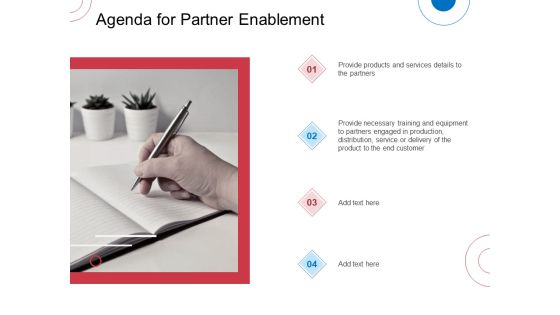 Indirect Channel Marketing Initiatives Agenda For Partner Enablement Professional PDF Indirect Channel Marketing Initiatives Agenda For Partner Enablement Professional PDF
