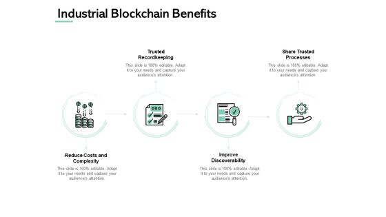 Industrial Blockchain Benefits Checklist Ppt PowerPoint Presentation Gallery Ideas