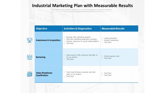 Industrial Marketing Plan With Measurable Results Ppt PowerPoint Presentation File Guide PDF Industrial Marketing Plan With Measurable Results Ppt PowerPoint Presentation File Guide PDF