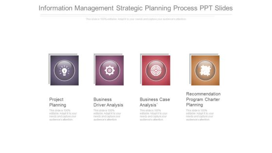 Information Management Strategic Planning Process Ppt Slides Information Management Strategic Planning Process Ppt Slides