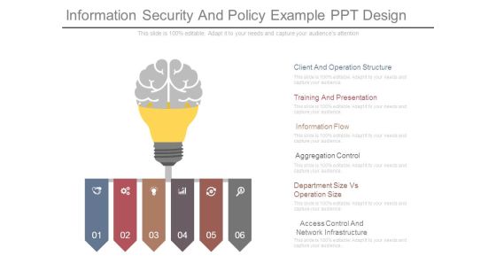 Information Security And Policy Example Ppt Design Information Security And Policy Example Ppt Design