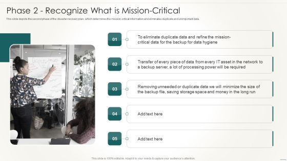 Information Technology Disaster Resilience Plan Phase 2 Recognize What Is Mission Critical Template PDF Information Technology Disaster Resilience Plan Phase 2 Recognize What Is Mission Critical Template PDF