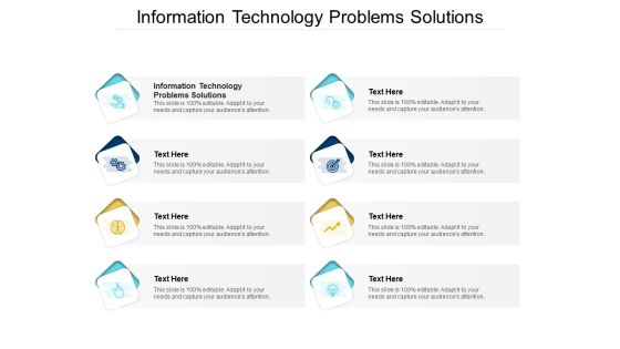 Information Technology Problems Solutions Ppt PowerPoint Presentation Outline Background Cpb