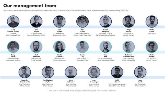 Information Technology Solutions Company Outline Our Management Team Rules PDF Information Technology Solutions Company Outline Our Management Team Rules PDF