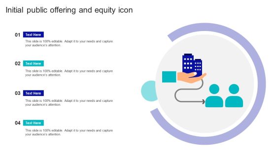 Initial Public Offering And Equity Icon Download PDF Initial Public Offering And Equity Icon Download PDF