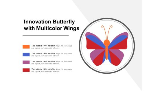 Innovation Butterfly With Multicolor Wings Ppt PowerPoint Presentation Styles Maker PDF Innovation Butterfly With Multicolor Wings Ppt PowerPoint Presentation Styles Maker PDF