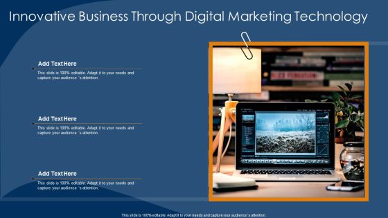 Innovative Business Through Digital Marketing Technology Structure PDF Innovative Business Through Digital Marketing Technology Structure PDF
