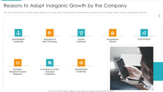 Inorganic Expansion Plan And Progression Reasons To Adopt Inorganic Growth By The Company Ideas PDF Inorganic Expansion Plan And Progression Reasons To Adopt Inorganic Growth By The Company Ideas PDF
