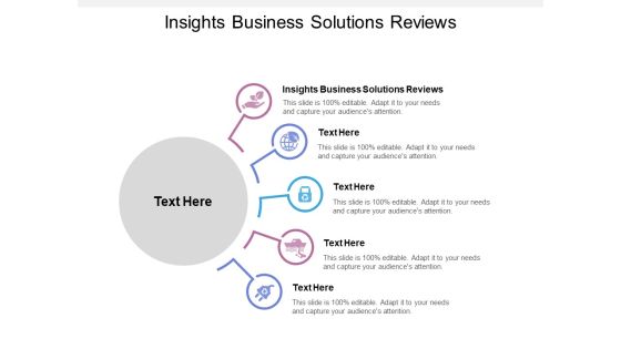 Insights Business Solutions Reviews Ppt PowerPoint Presentation Styles Information Cpb