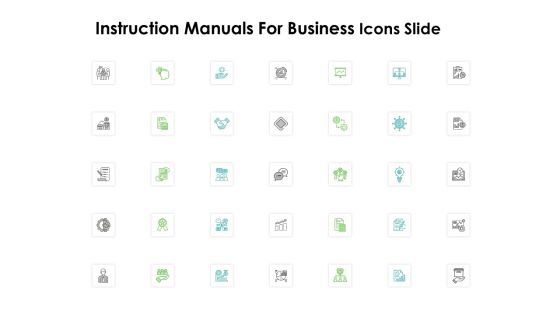 Instruction Manuals For Business Icons Slide Ppt Professional Outfit PDF Instruction Manuals For Business Icons Slide Ppt Professional Outfit PDF