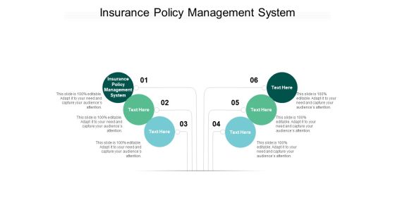 Insurance Policy Management System Ppt PowerPoint Presentation Slides Graphics Design Cpb Pdf